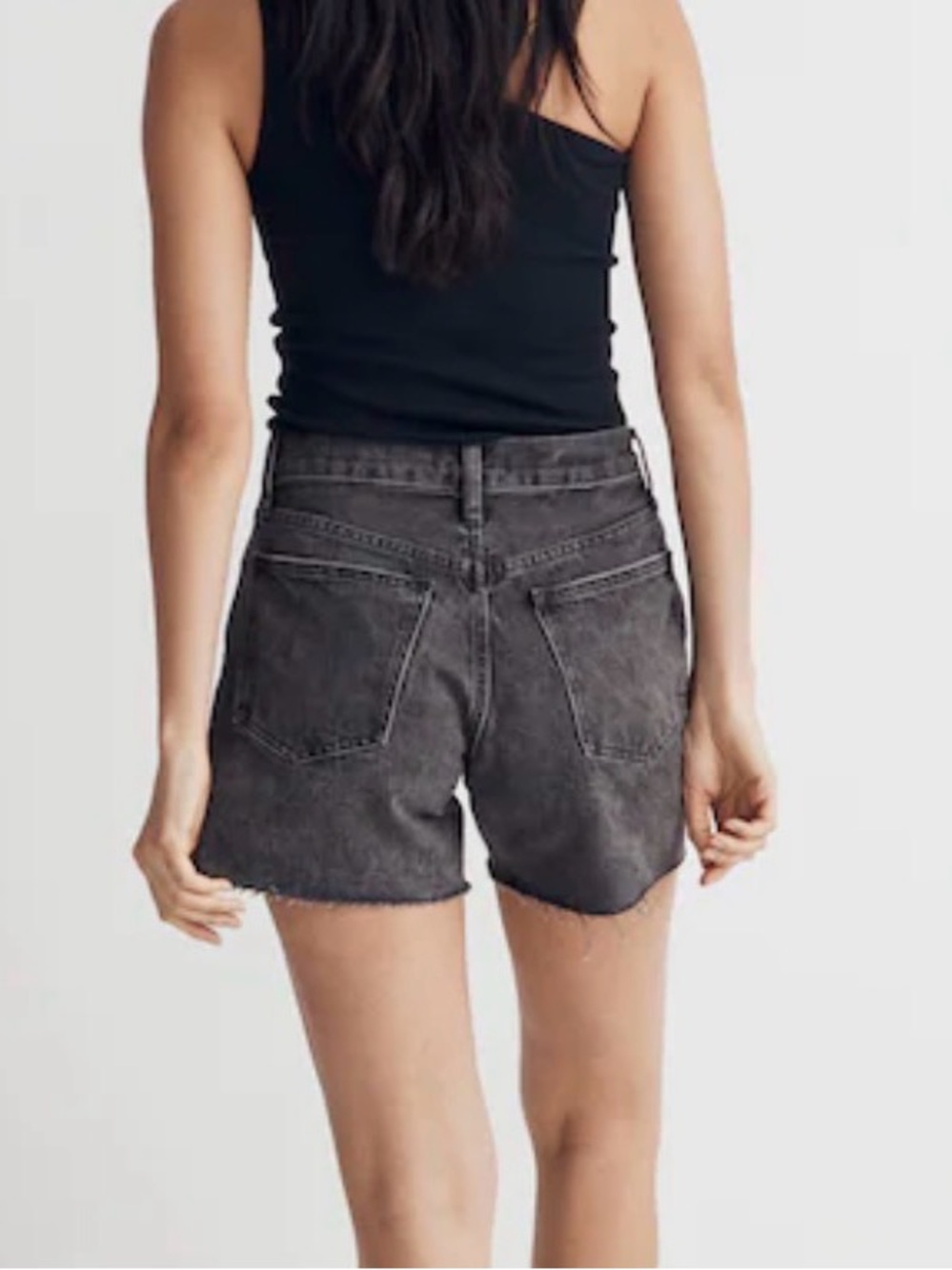 Madewell Relaxed Mid Length denim shorts, 30, like new - Picture 3 of 6